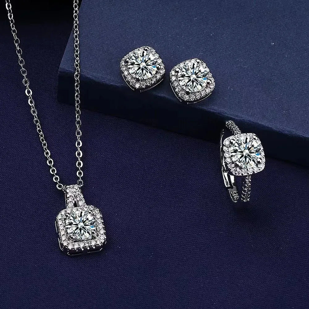 Luxury Cube Jewelry Set – 3 Pieces - Lumière