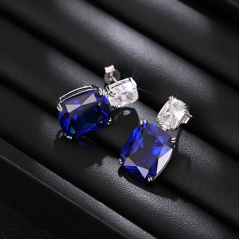 Royal Sapphire Grace Earrings